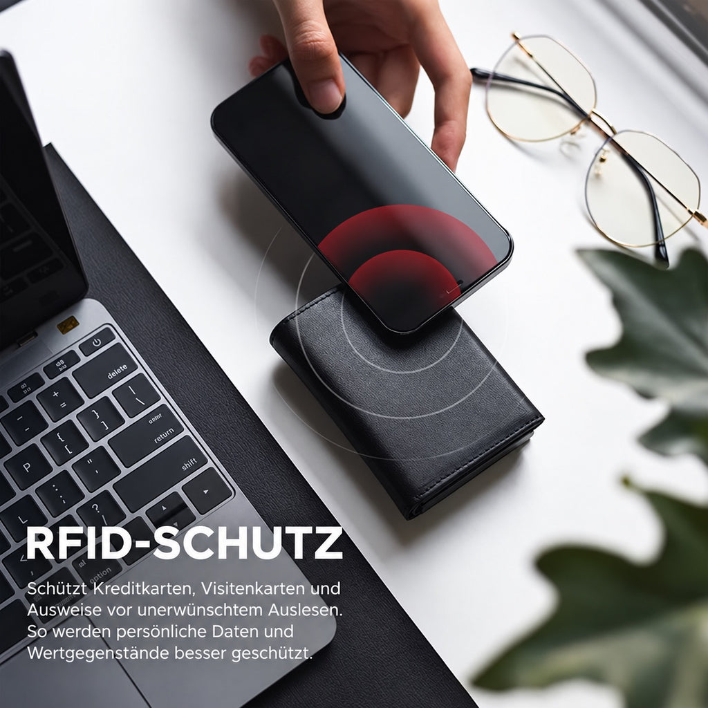FACHZINIERT. Wallet "Pro" inkl. Wunschgravur